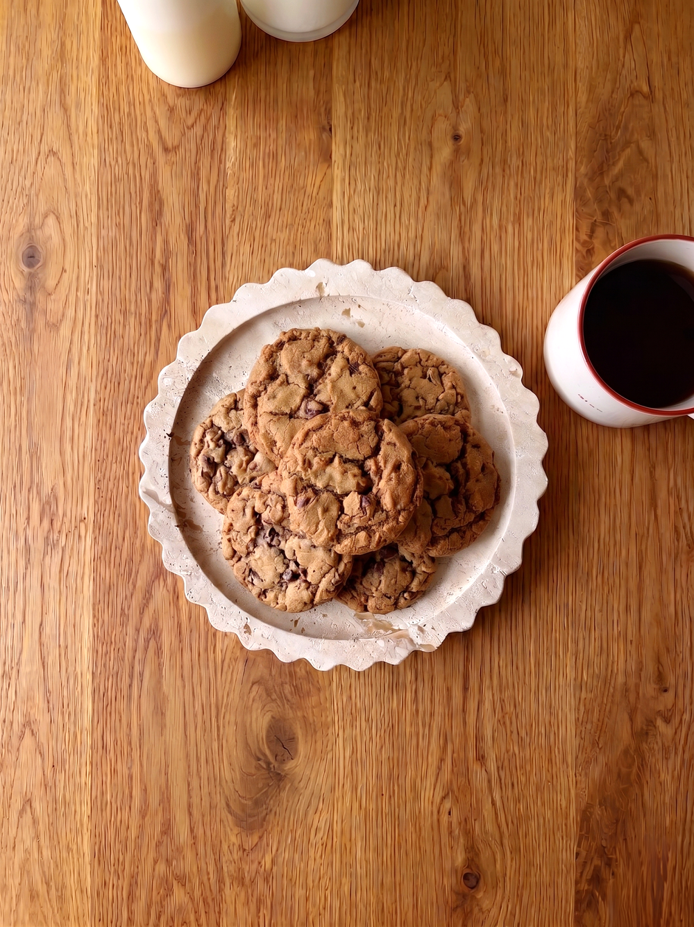 Milk Chocolate Chunk Cookies